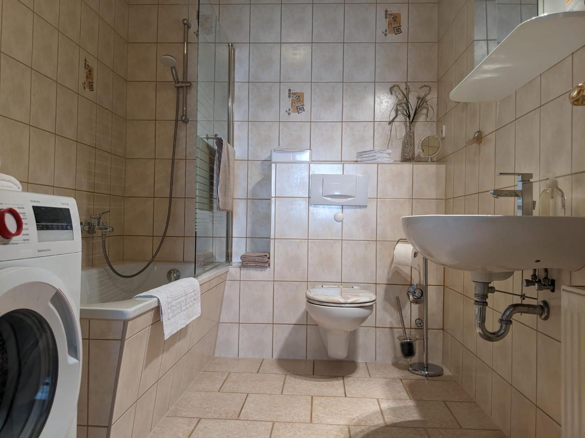Ferienwohnung Am Ueckerpark Ueckermünde エクステリア 写真